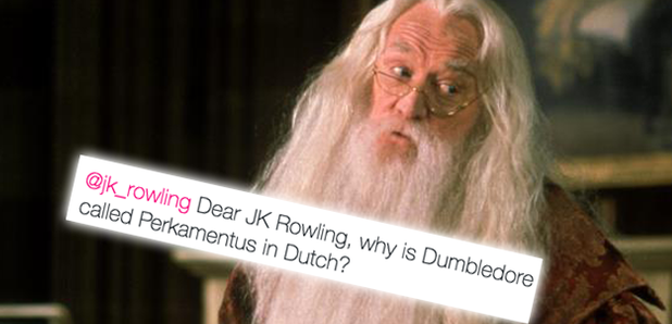 Albus Dumbledore different name