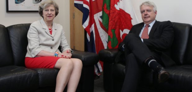 Carwyn Jones and Theresa May
