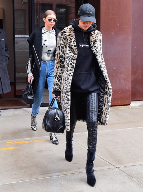 Gigi Hadid supports younger sister Bella as photos