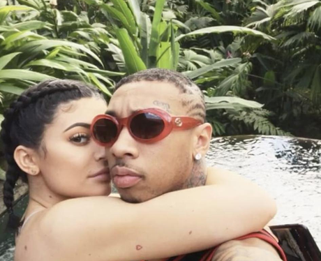 Kylie Jenner and Tyga cosy up on holiday