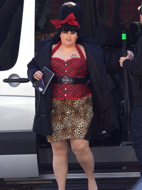 Rebel Wilson dressed as Amy Winehouse for Pitch Pe