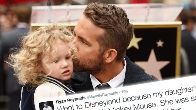 Ryan Reynolds Daughter James tweet