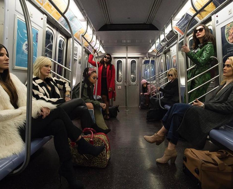 The first Oceans Eight photo is here