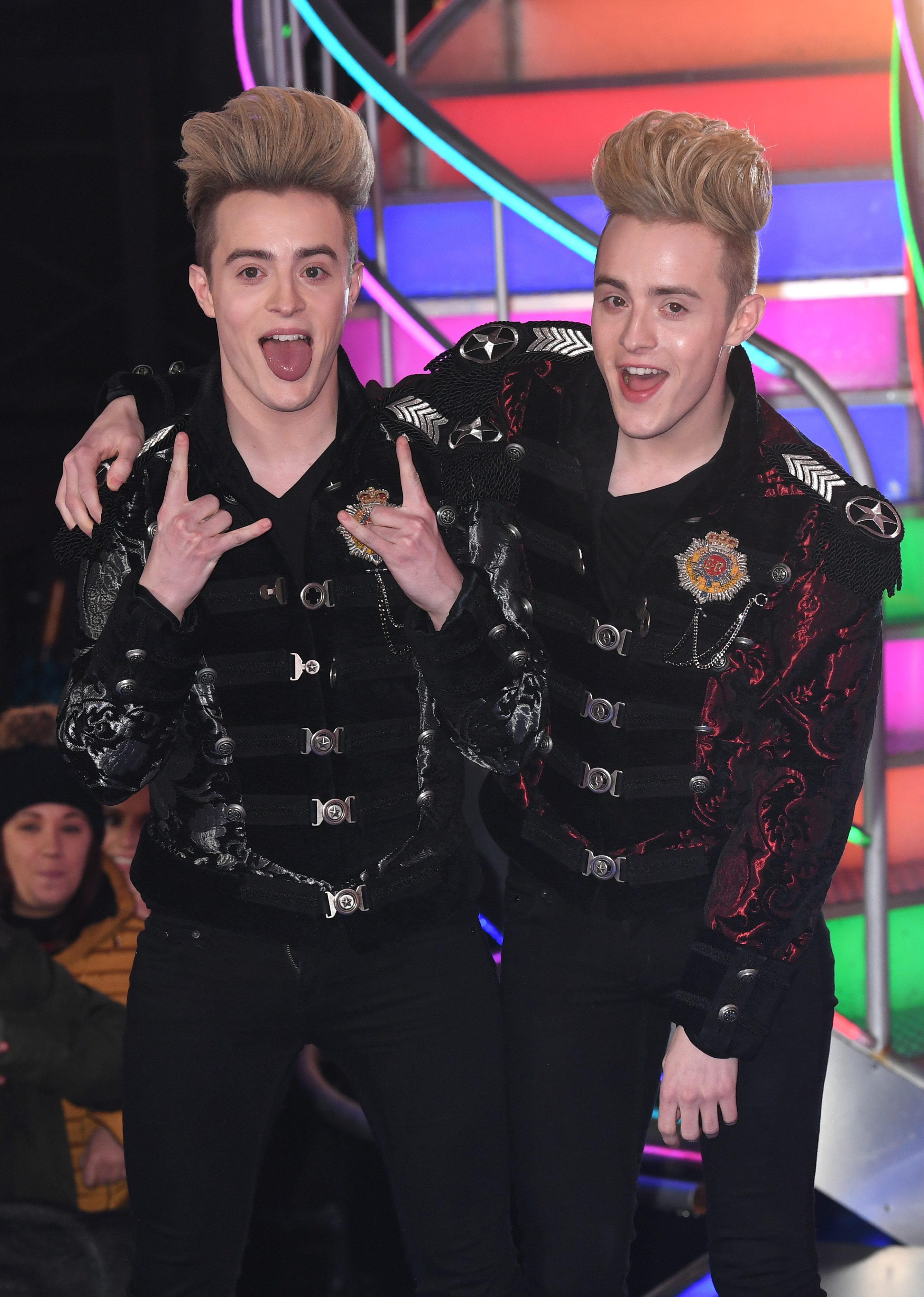 Jedward at the CBB Final