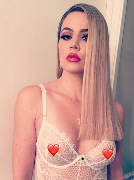 Khloe Kardashian pulls a 'Kendall' and covers her