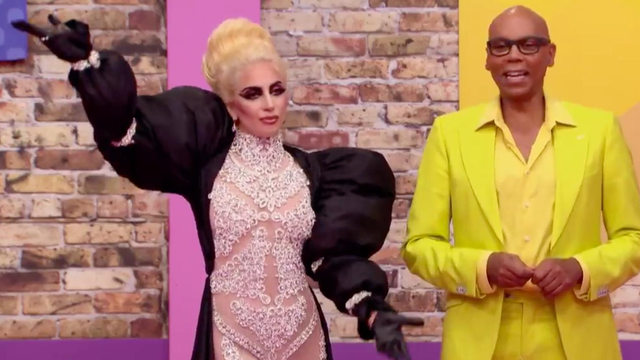 Lady Gaga on RuPaul's Drag Race