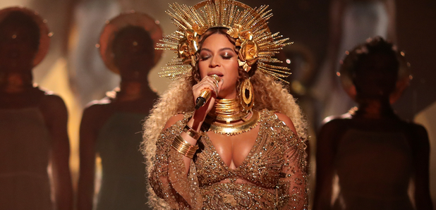 Beyoncé Performing at the GRAMMYs 2017