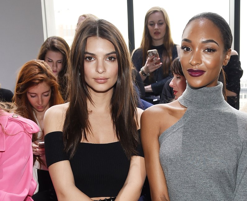FROW Moments FM Emily Ratajowski and Jourdan Dunn