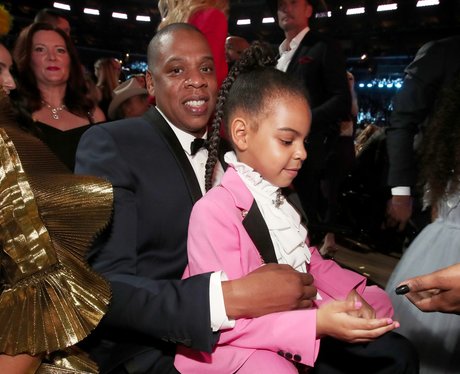 Jay-Z and Blue Ivy Grammy Awards 2017