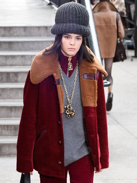 Kendall Jenner walks for Marc Jacobs