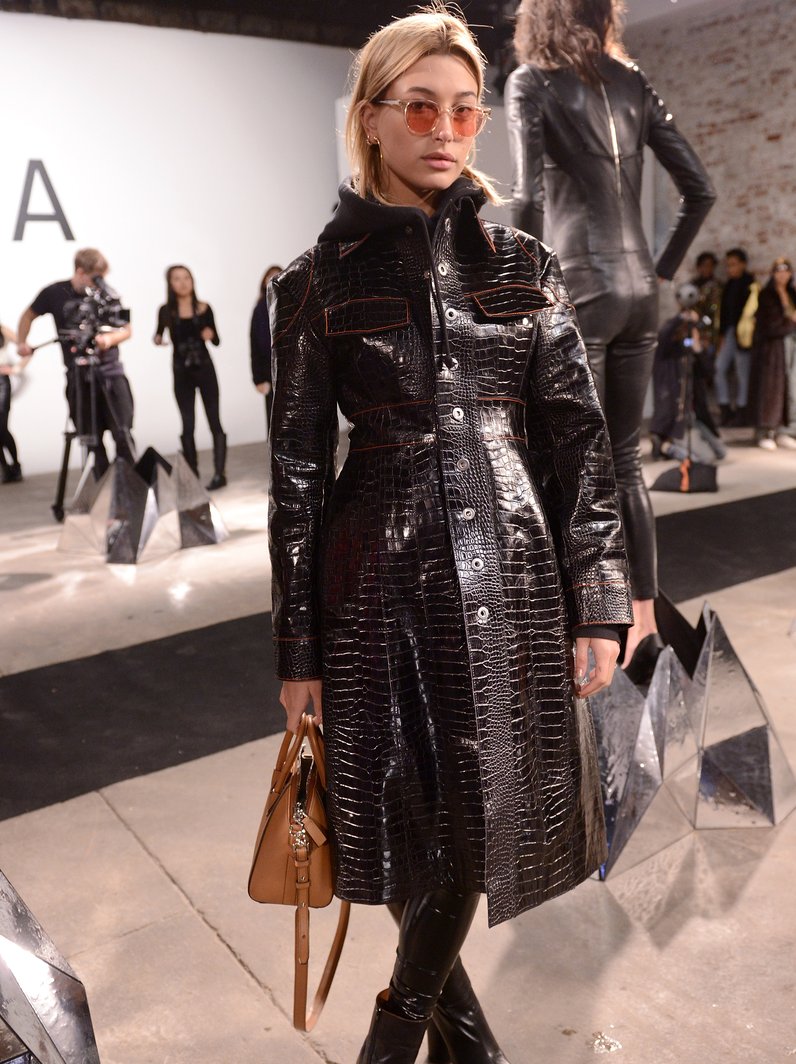 New York Fashion Week Catwalk Hailey Baldwin for R