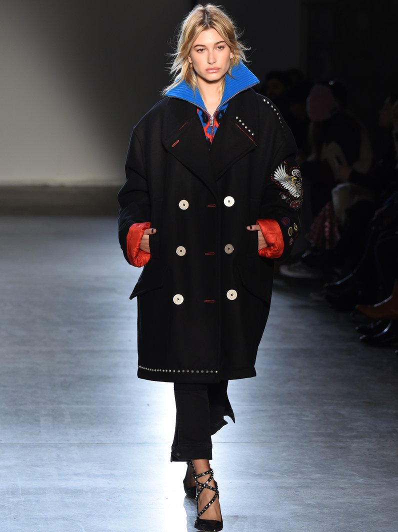 New York Fashion Week Catwalk Hailey Baldwin for Z
