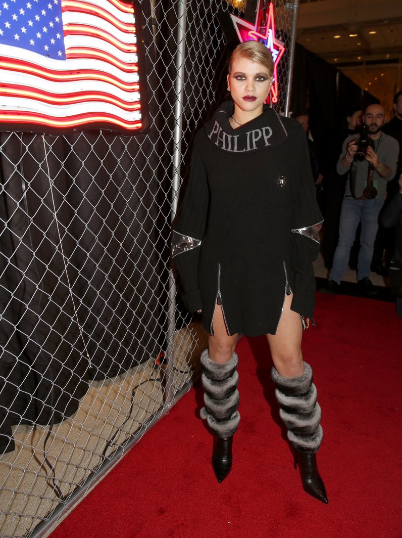 New York Fashion Week Catwalk Sofia Richie for Phi