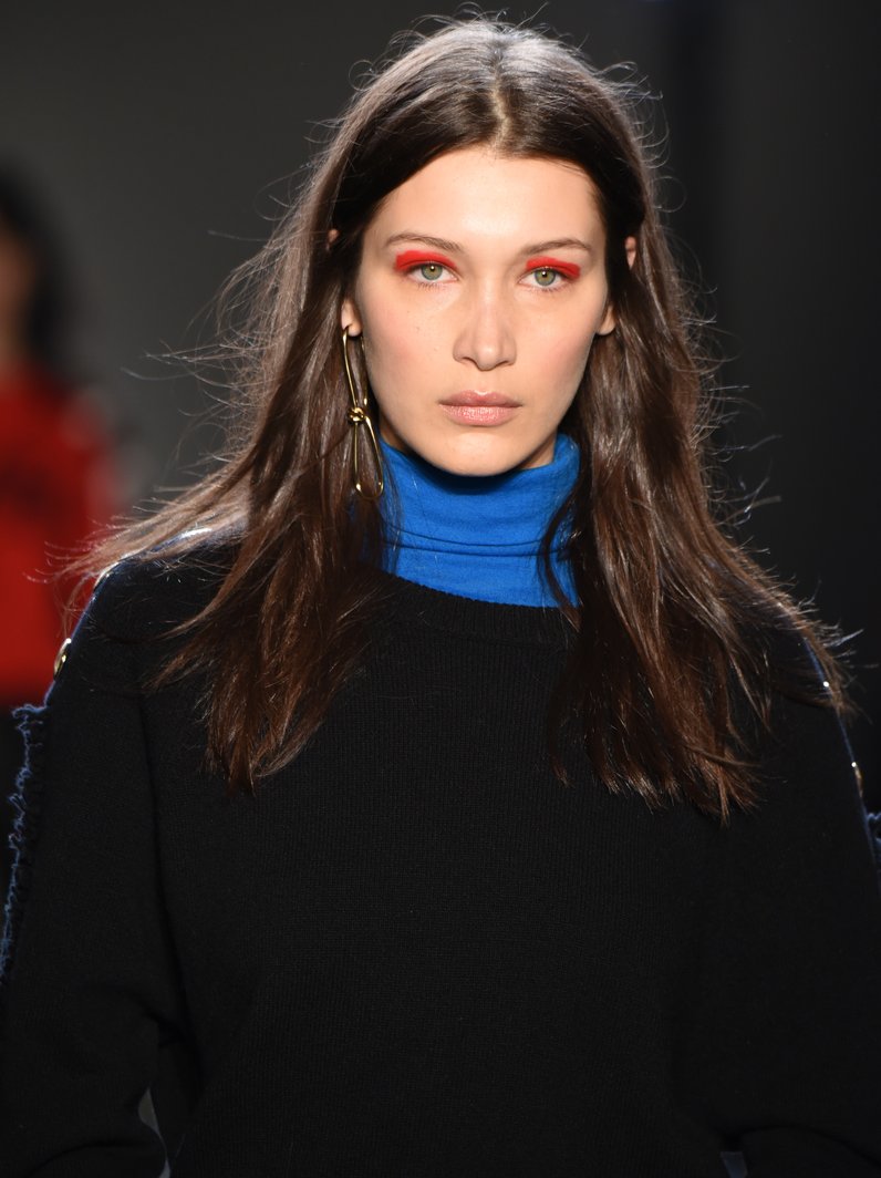 NYFW Make Up Bella Hadid at Zadie & Voltaire