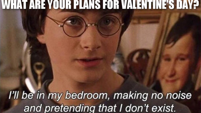 Single Valentine's Meme Asset
