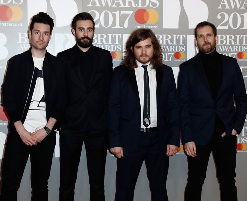 Bastille BRITs 2017 Red Carpet Arrivals