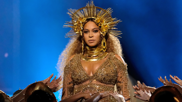Beyoncé at the 2017 GRAMMYs