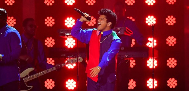 Bruno Mars BRITs 2017 LIVE Performance