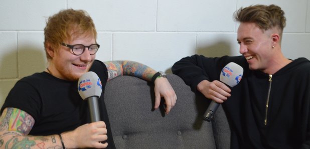 Ed Sheeran and Roman 