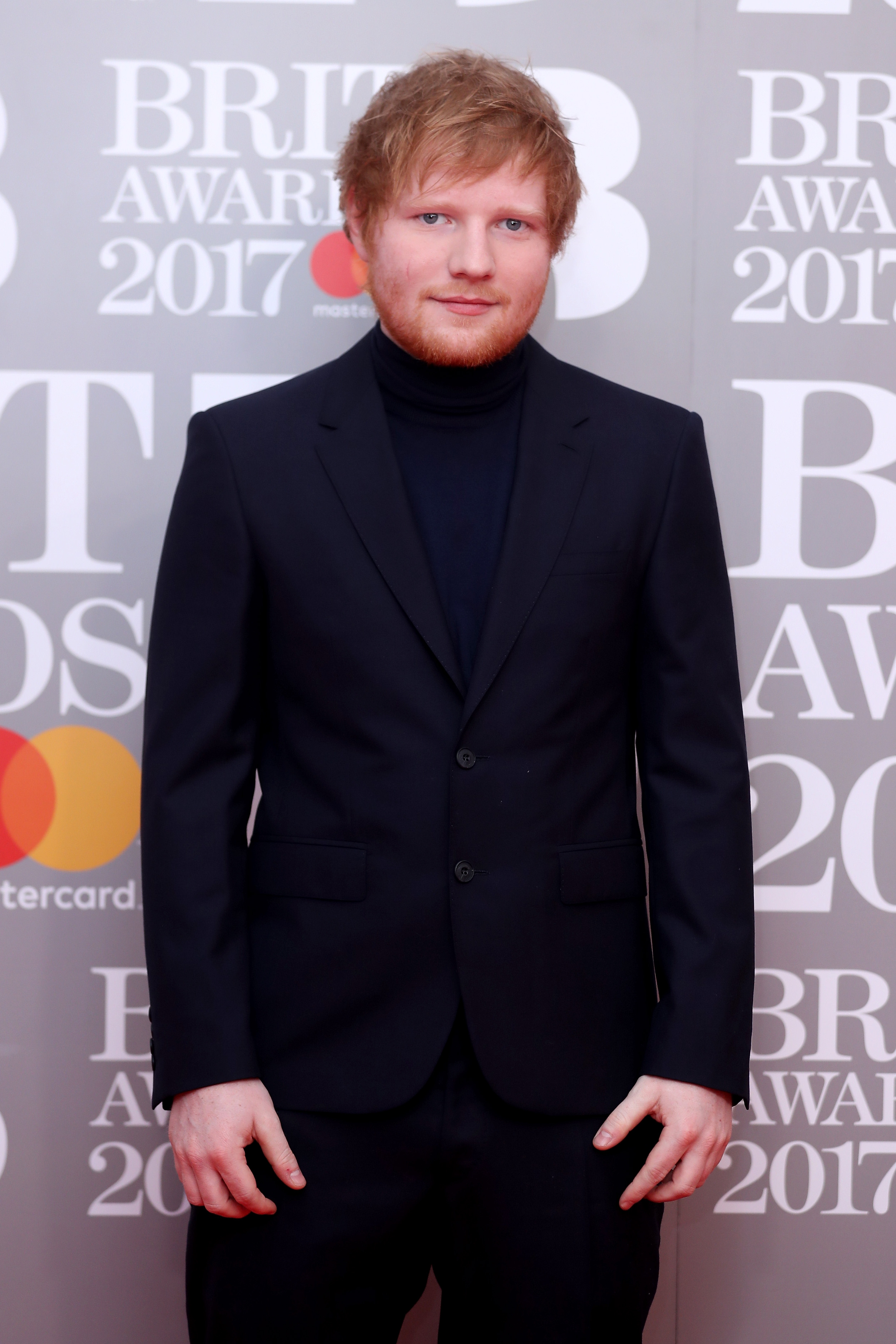 Ed Sheeran BRITs 2017 Red Carpet Arrivals