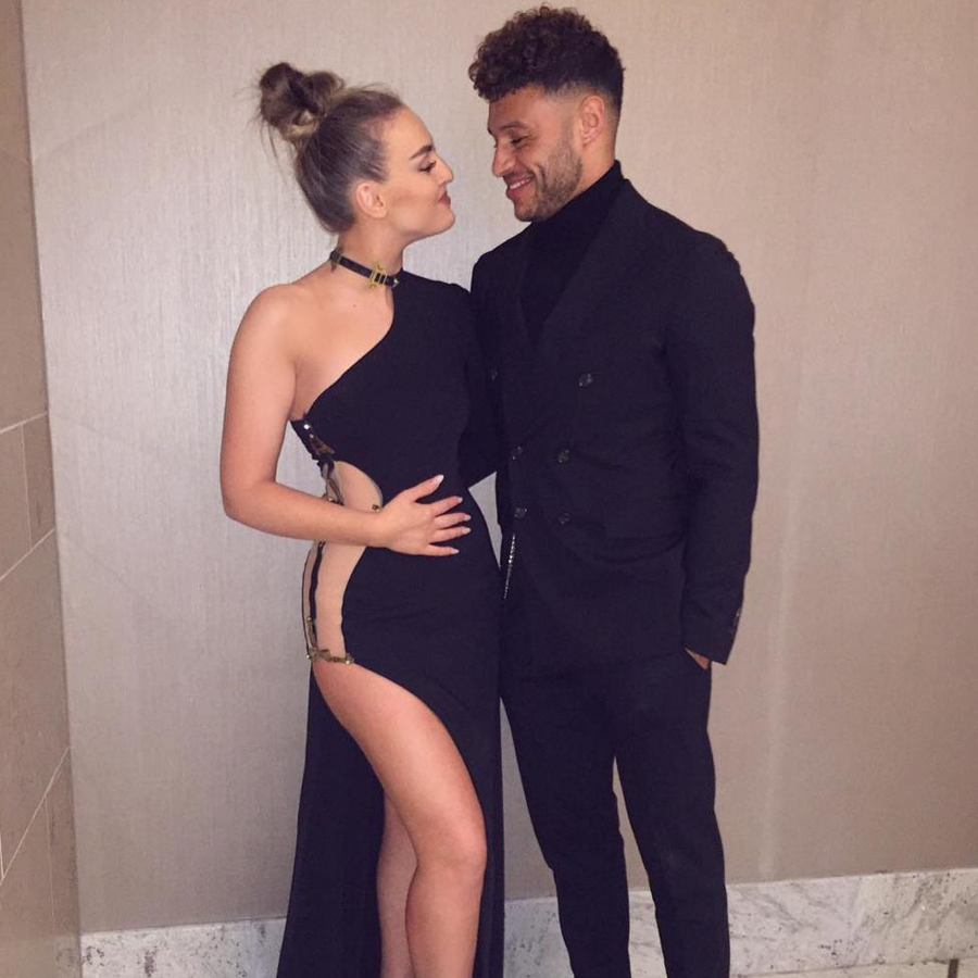 Perrie Edwards and Alex Oxlade-Chamberlain spark pregnancy rumours