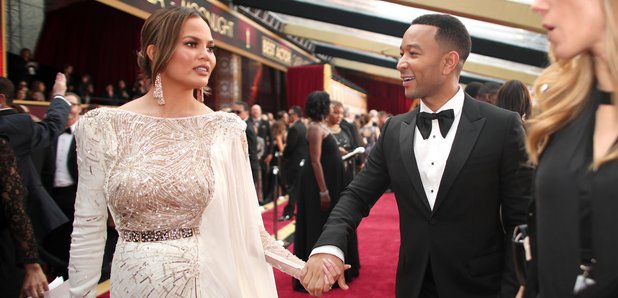 Chrissy Teigen and John Legend Oscars 2017