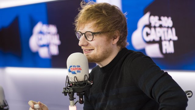 Ed Sheeran tattoos Roman Kemp live on air