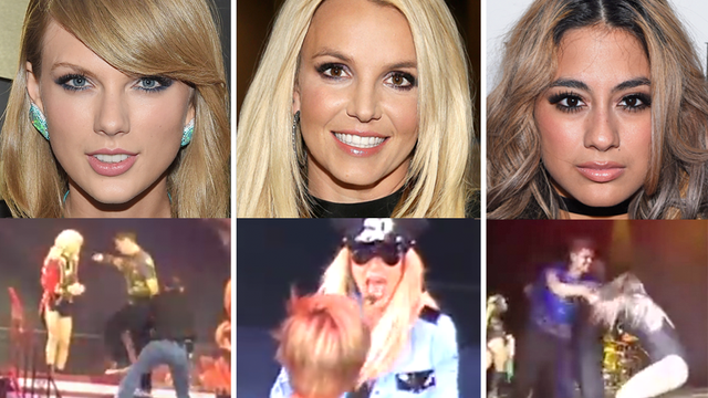 Celebrities Who Were Attacked by Fans On Stage: Photos