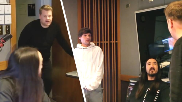 Louis Tomlinson & Steve Aoki Cut James Corden from