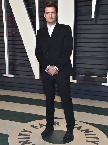 Orlando Bloom at the Vanity Fair Oscars Party