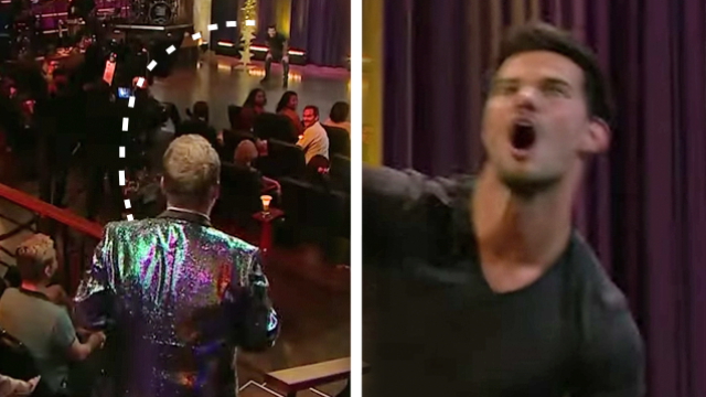 Taylor Lautner The Late Late Show with James Corde