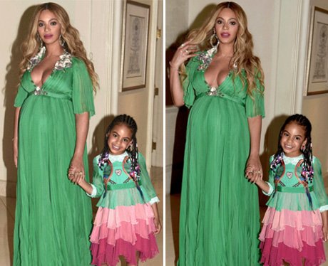 Beyonce and Blue-Ivy head to the Beauty & The Beas