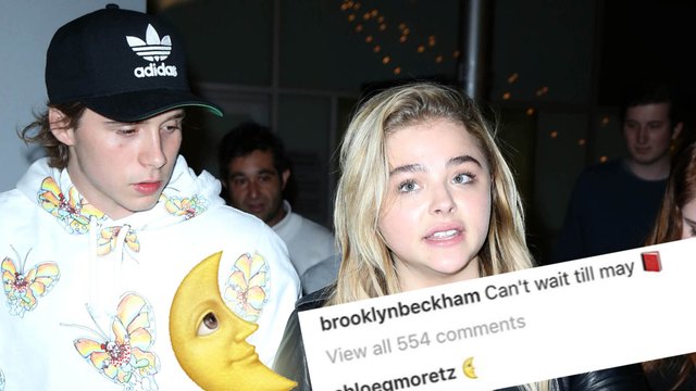 Chloe Grace Moretz and Brooklyn Beckham