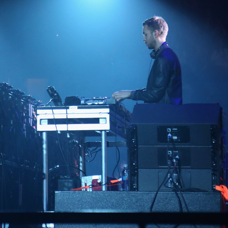 Calvin Harris KISS 108's Jingle Ball 2014