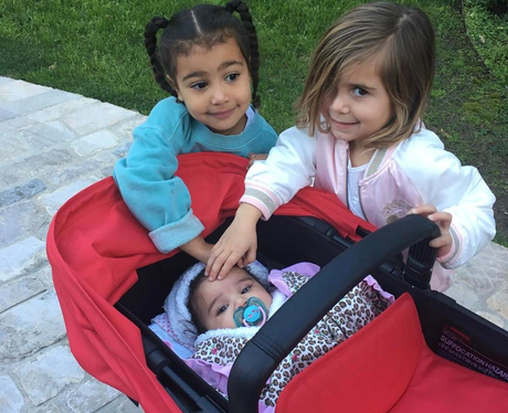 'Cousin love' - North West, Penelope Disick and Dr