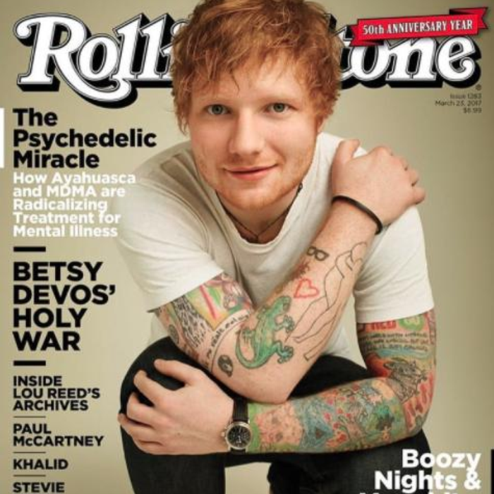 ed sheeran rolling stone