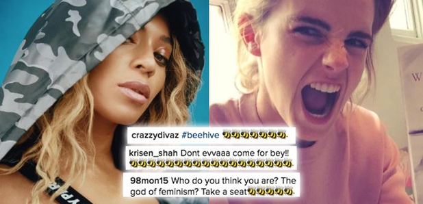 Beyoncé Fans Are Leaving Bee Emojis All Over Emma Watsons