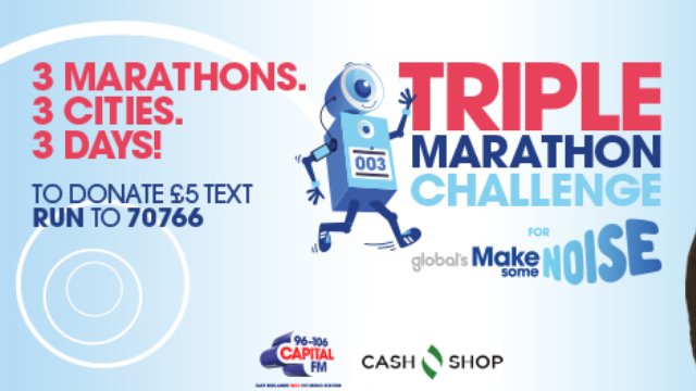 Claire's Triple Marathon Challenge 