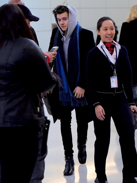 Harry Styles spotted jetting out of New York amid