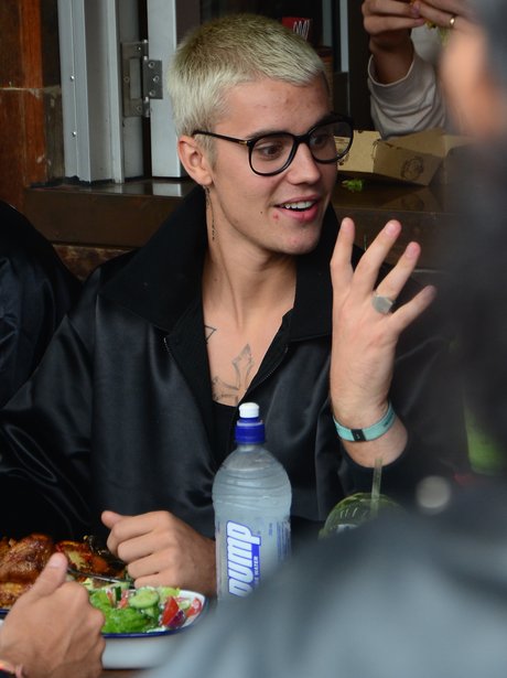 Justin Bieber isn't immune to getting spots