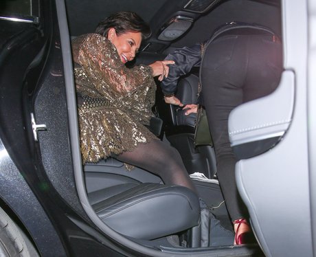 Kris Jenner looks slightly worse for wear after a