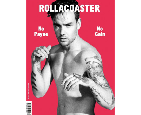 Liam Payne on the cover of Rollacoaster