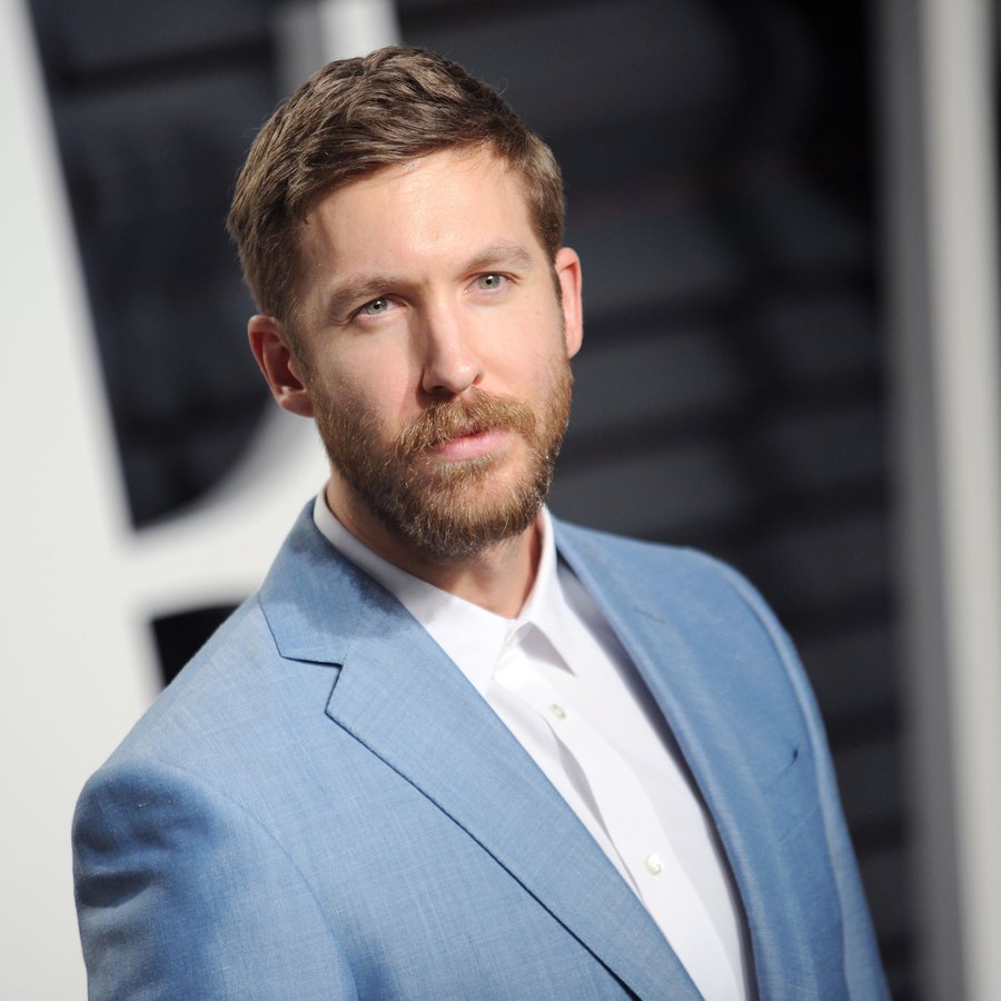 Calvin Harris at the 2017 Vanity Fair Oscar Party