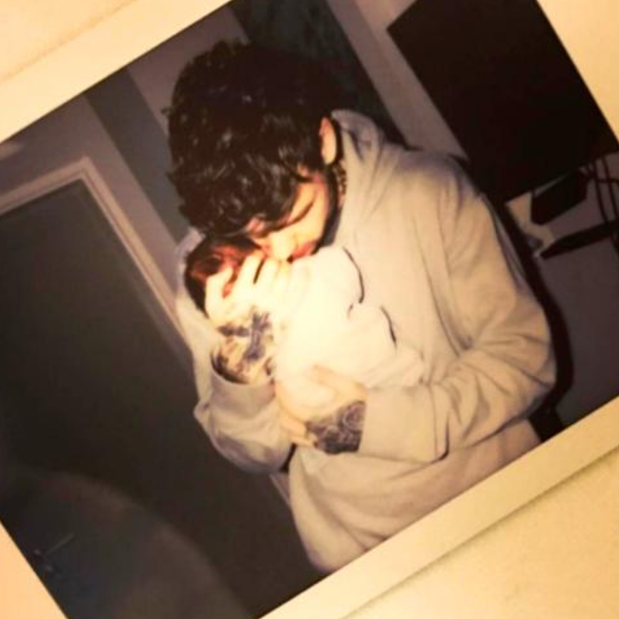 Liam Payne with Baby Instagram