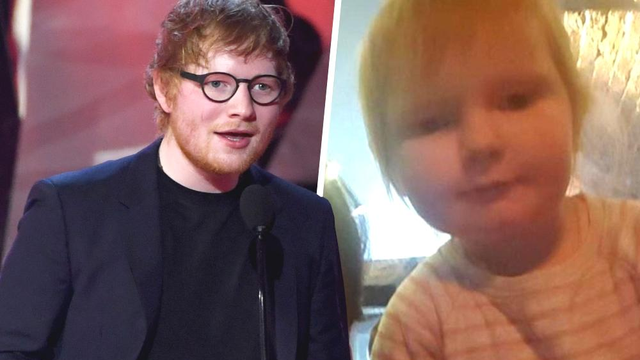 Ed Sheeran Reacts To Baby Ed Sheeran