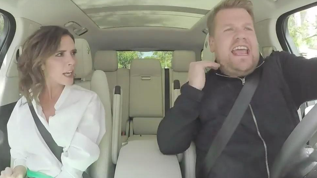 James Corden and Victoria Beckham Carpool Karaoke