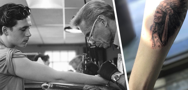 Brooklyn Beckham Shows Off New Neck Tattoo Tribute To Fiancée Nicola Peltz  - TODAY