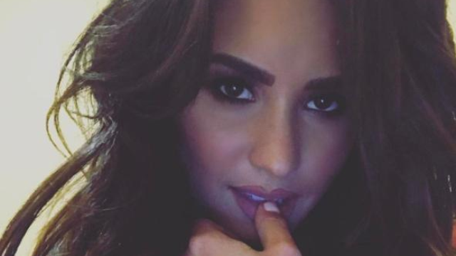 Demi Lovato 2017 Instagram Selfie