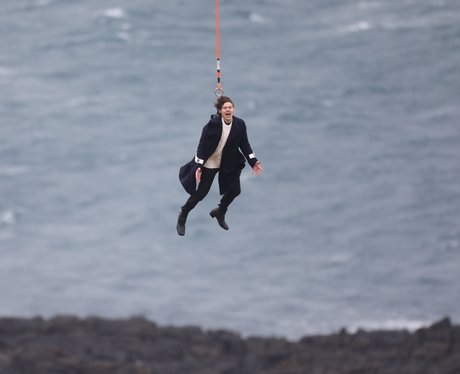 Harry Styles filming music video
