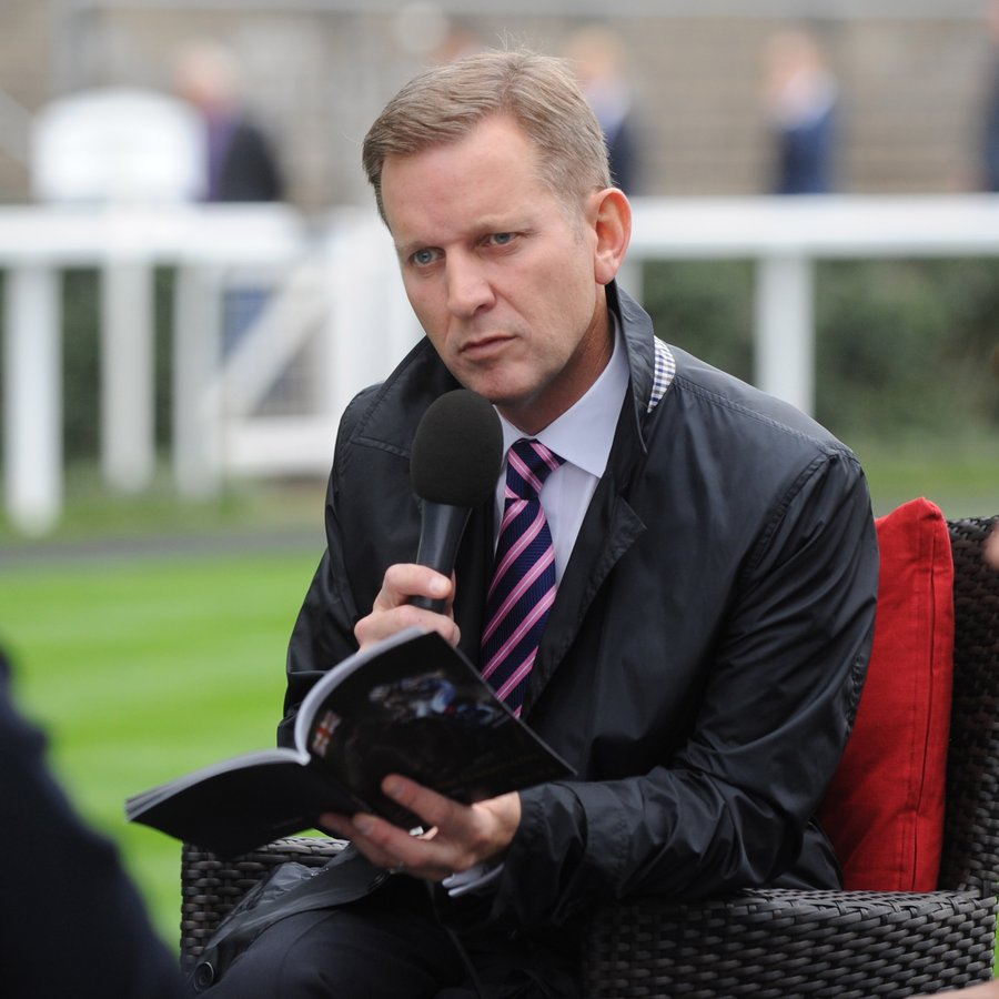 Jeremy Kyle British Champions Day At Ascot Racecourse